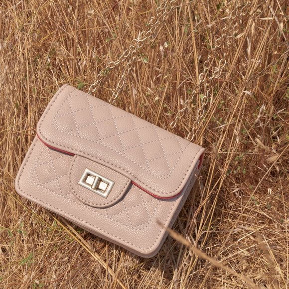 Nude leather bag - Picture 4 of 6